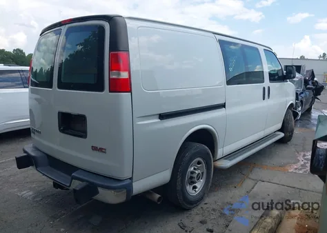2019 GMC Savana 2500 Work Van из США, поврежденный, VIN 1GTW7AFGXK1225829